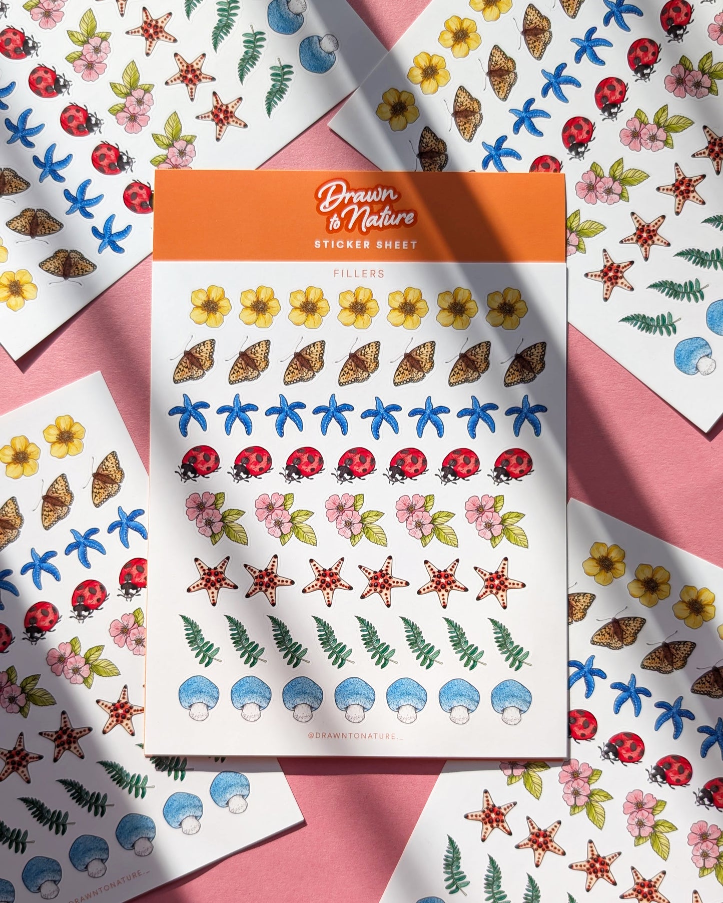 Fillers Sticker Sheet