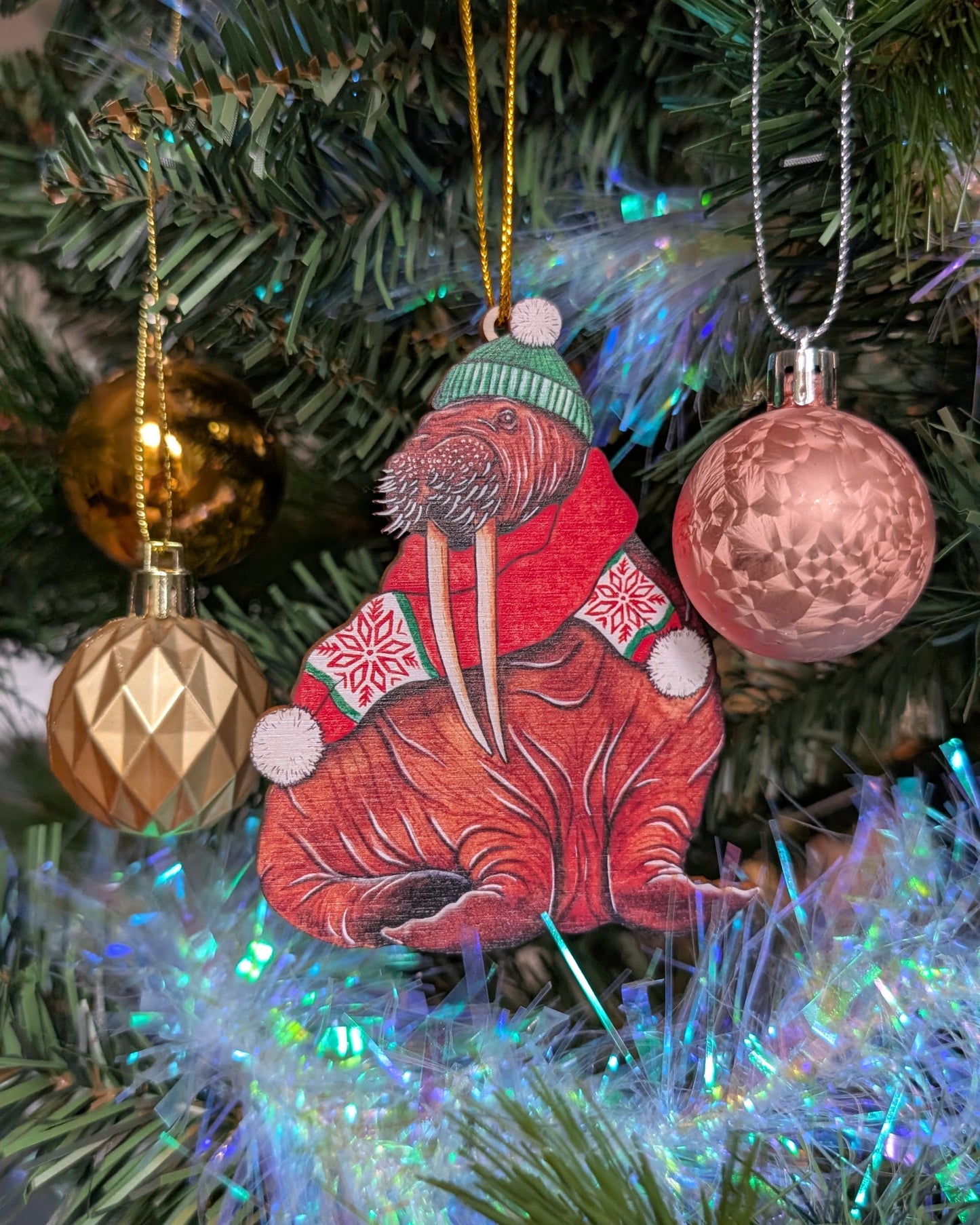 Walrus Tree Decoration