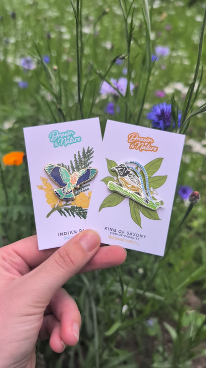 Bird of Paradise Enamel Pin