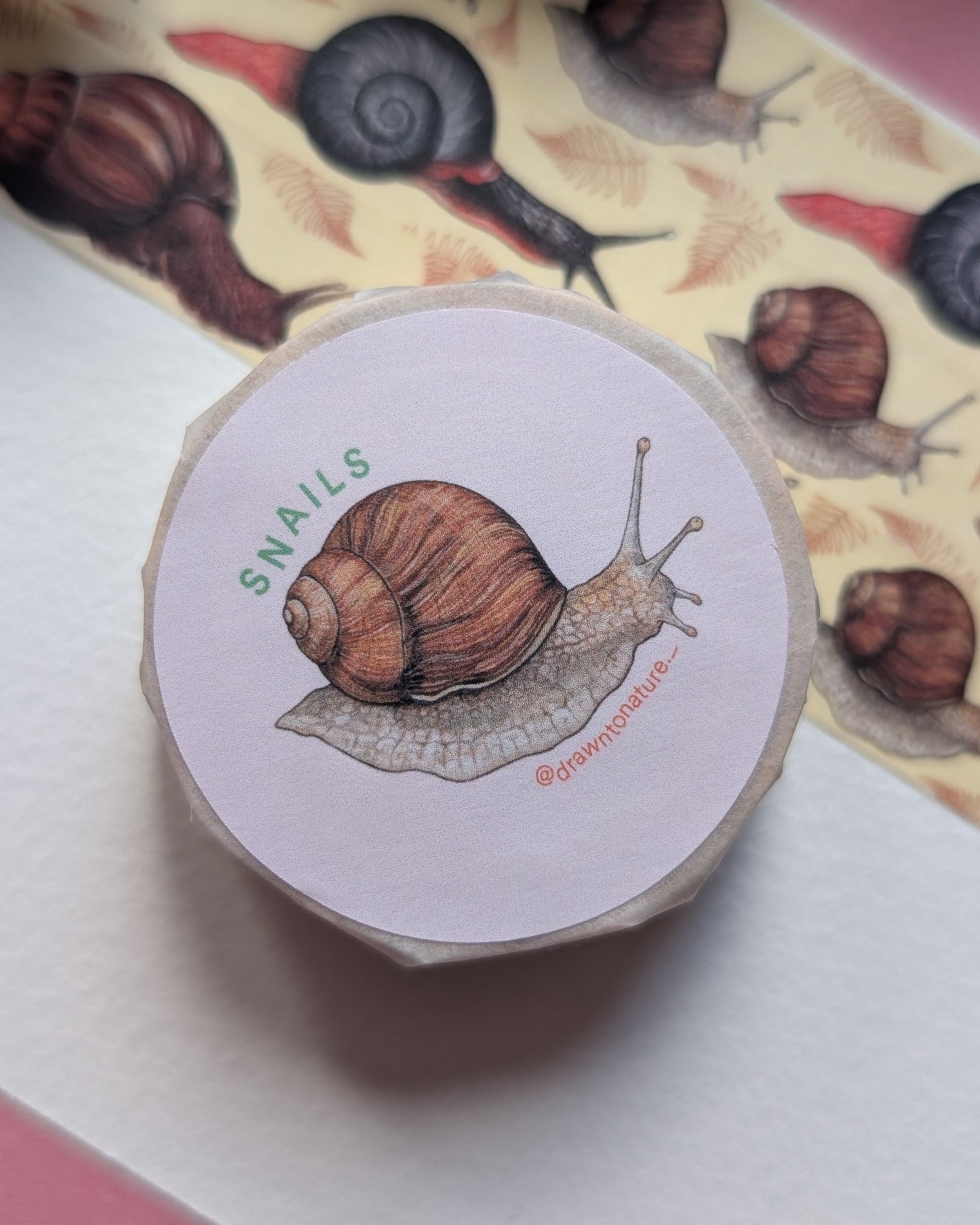 Snail Washi Tape
