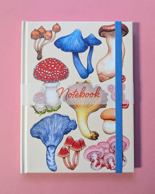 A5 Notebook - Mushrooms