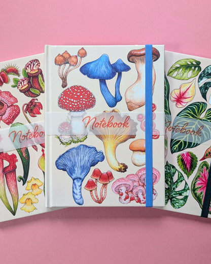 A5 Notebook - Mushrooms