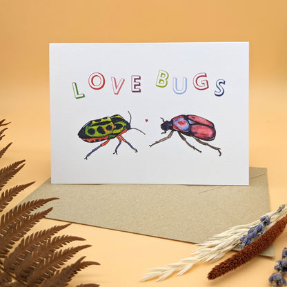 Love Bugs Valentine's Card