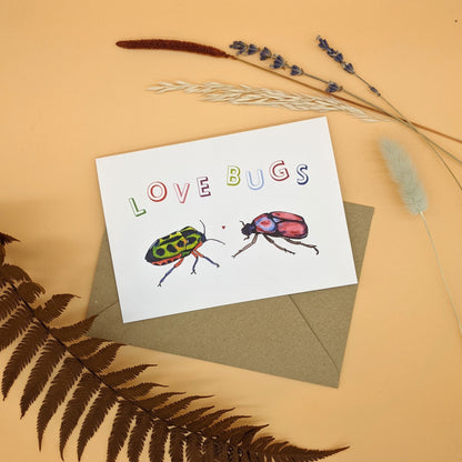 Love Bugs Valentine's Card